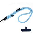 10mm Thick Rope Mobile Phone Anti-Lost Adjustable Lanyard Spacer(Sky Blue) - 1