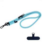 10mm Thick Rope Mobile Phone Anti-Lost Adjustable Lanyard Spacer(Navy Blue) - 1