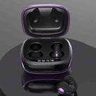 JX80 TWS Wireless Bone Conduction Clip-On Ear Noise Reduction Bluetooth Headset(Purple) - 1