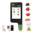 Greentest ECO6 Vegetable, Fruit, Meat Food Nitrate Water Quality Nuclear Radiation Environmental Detector, EU Plug(Black) - 1