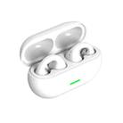BT12 Wireless Bluetooth Ear Clip Sport Noise Reduction Headphones(White) - 1