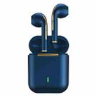 J18 Bluetooth 5.0 TWS In-Ear Wireless Earphones Long Battery Life Headphones(Blue) - 1