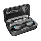 F9-5D TWS Wireless In-Ear Bluetooth Earphones Hifi Stereo Sport Earbuds(Black) - 1