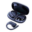 A520 LED Digital Display Wireless Ear-Mounted Noise Reduction Bluetooth Headset(Blue) - 1