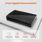 Tenda SG108 100/1000M Desktop Network Switch 8 Port Gigabit Desktop Switch Ethernet Switch LAN Hub(EU Plug) - 7