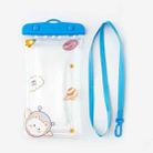 Mobile Phone Waterproof Bag Touch Screen Swimming and Diving Case(Simple White Bear) - 1