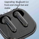 S5 Bluetooth 5.4 Headphones Transparent Cover Both Ears With Charging Compartment(Black) - 7