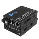 NESTONG 100M Single-Mode Fiber Optic Transceiver POE Photoelectric Converter,CN Plug - 1