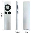 For Apple TV 1 / 2 / 3 Music Systems TV Remote Controls(White) - 3