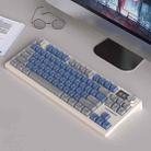 LANGTU LT84 Mechanical Luminous Keyboard, Style: Wireless Tri-Mode RGB Sea-Air Axis Pro ( Sky) - 1