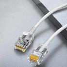 SAMZHE Cat6A Ethernet Cable UTP Network Patch Cable 8m(White) - 1