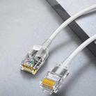 SAMZHE Cat6A Ethernet Cable UTP Network Patch Cable 15m(White) - 1