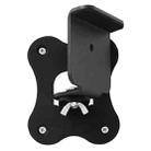 For Samsung HW-Q990B/HW-Q930B/HW-Q930C/HW-Q990C Bluetooth Speaker Metal Wall Mount Rack(Black) - 1