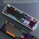 LANGTU LT104 Mechanical Keyboard Backlight Display Flexible DIY Keyboard, Style: Wired Color Screen RGB (Iron Gray)  - 2