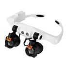 Headband Magnifying Glasses with Cold and Warm Light Source Interchangeable Combine 21 Different Multiples - 1