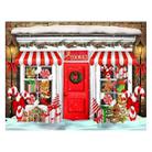 2.1 x 1.5m Holiday Party Photography Backdrop Christmas Decoration Hanging Cloth, Style: SD-780 - 1