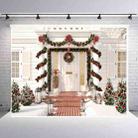 2.1 X 1.5m Holiday Party Photography Backdrop Christmas Decoration Hanging Cloth, Style: SD-786 - 1