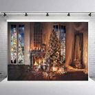 2.1 X 1.5m Holiday Party Photography Backdrop Christmas Decoration Hanging Cloth, Style: SD-788 - 1