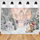 2.1 X 1.5m Holiday Party Photography Backdrop Christmas Decoration Hanging Cloth, Style: SD-795 - 1