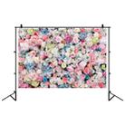 2.1 X 1.5m Festive Photography Backdrop 3D Wedding Flower Wall Hanging Cloth, Style: C-1886 - 1