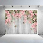1.25x0.8m Wood Grain Flower Branch Props 3D Simulation Photography Background Cloth, Style: C-3938 - 1