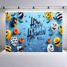 1.25x0.8m Holiday Party Photography Background Halloween Decoration Hanging Cloth, Style: WS-207 - 1