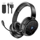 EasySMX V10W Bluetooth 2.4G With Wheat Head Wearing Wireless Game Headset(Black) - 1