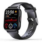 QS16Pro 1.83 inch Heart Rate / Blood Pressure Monitoring Waterproof Sports Smart Watch(Black) - 1