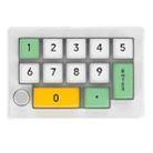 MKESPN 13 Keys RGB Multi-Function Macro Programming Mechanical Keypad Wired With Knob Keyboard(White) - 1