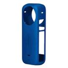 For Insta360 X3 AMagisn Body Silicone Protective Cover, Style: Body Case (Blue) - 1