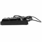 198I K21 Wired Mechanical Dightal Keyboard Multifunction Button RGB Backlight Office Keypad(Black) - 5