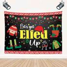 150 x 100cm Peach Skin Christmas Photography Background Cloth Party Room Decoration, Style: 2 - 1