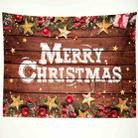 150 x 150cm Peach Skin Christmas Photography Background Cloth Party Room Decoration, Style: 1 - 1