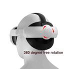 For Meta Quest 3 VR  iplay Head Strap Reduce Pressure Adjustable Headband(White) - 5