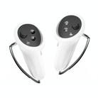 For Oculus/Meta Quest 3 Controller 1pair Silicone Cover Protective Case(Milky White) - 1