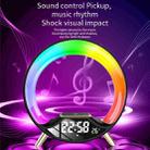 S528 Multifunctional Wireless Charging Bluetooth Speaker with RGB Light & White Noise & Simulated Sunrise(Black) - 5