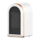 Small PTC Table Heater Household Portable Silent Air Heater, Style: UK Plug(White) - 1