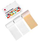 3rolls /Pack Phomemo For M02 / M02S / M02Pro Transparent / Translucent / Gold Powder Black Letter Thermal Label Printing Paper - 1