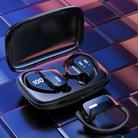 TWS Ear-mounted Noise Reduction LED Dual-battery Display Bluetooth Earphones(T16 Blue) - 5