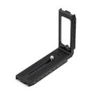 Universal Camera L Shape Bracket Quick Release Plate for Camera RSC2 / RS3 Stabilizers, Spec: L-450 Black - 1