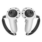 For Meta Quest 3 Handle Silicone Protective Cover VR Accessories(Light Grey) - 1