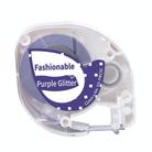 For Phomemo P12 / P12 Pro 12mm x 4m Consumables Label Ribbon, Style: White Word on Purple Thermal Transfer - 1