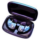 Sansui T7 TWS Ear-mounted LED Digital Display Waterproof Noise Reduction Wireless Bluetooth Earphone(Black) - 1