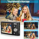 2.4-inch TFT Color Screen HD Digital Camera Portable Travel 8X Zoom Smart Camera(Silver Standard) - 3