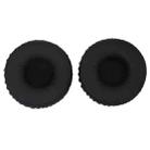 2pcs For Sony WH-XB700 Headphone Sponge Leather Case Earmuff Protective Cover(Black) - 1