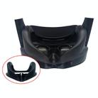 For Mate Quest Pro Eye Mask Light-blocking Magnetic Replacement Silicone Eye Cover VR Accessories(Black) - 1