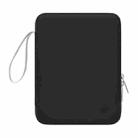 BUBM For IPad PU Leather Tablet PC Case With Carrying Strap, Size: 10.9 inches(Black) - 1