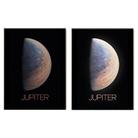 Wireless Rechargeable Bluetooth Speaker Light Painting Bedroom Decoration Night Light(Starry Sky Series A) - 1