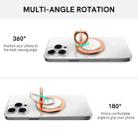AhaStyle DD-01 Magsafe Aluminum Alloy Magnetic Suction Support Desktop Storage Base For IPhone 12/13/14/15 Series(Marble White) - 2