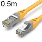 0.5m CAT6 Gigabit Ethernet Double Shielded Cable High Speed Broadband Cable - 1